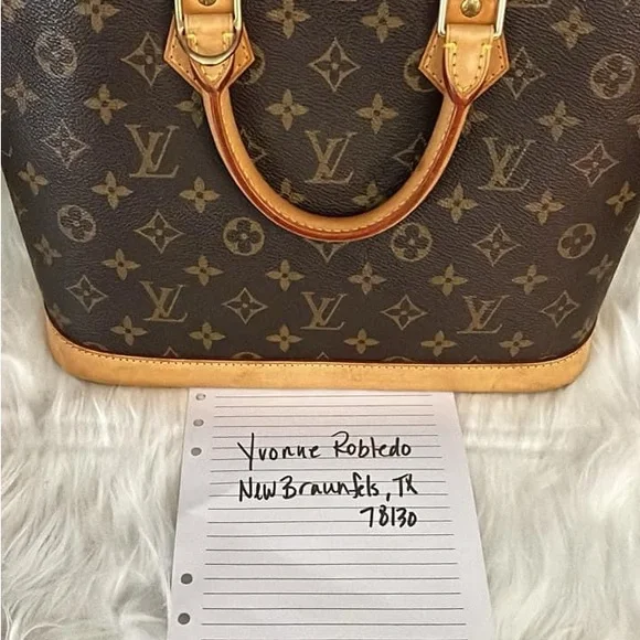 Sold! Louis Vuitton Alma MM - Picture 2 of 8